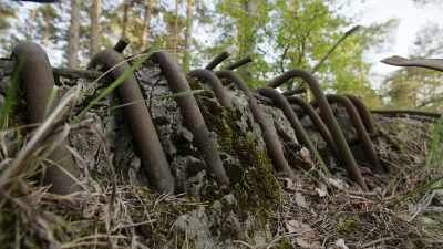 And then you've got
this concrete rebar here, - Secret Nazi Ruins