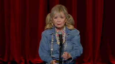 And there you are, running
up there to the corner, - Roseanne Barr: Cancel This!