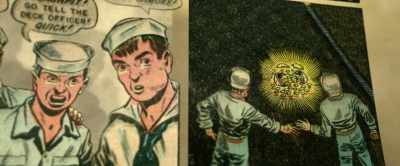 And there are three
Navy guys on the ship, - Memory: The Origins of Alien