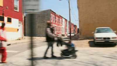 And there he was on his corner, - Louis Theroux: Life on the Edge