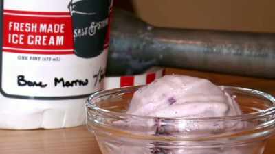 And there it is, bone marrow
ice cream with smoked cherries. - The World According to Jeff Goldblum