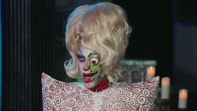 - And there it is,
folks, another twist. - The Boulet Brothers' Dragula: Titans