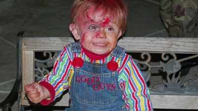 And there were people coming
up for autographs - Living with Chucky