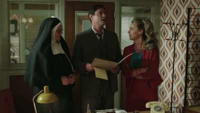 And if there is so
much as a word of this - Sister Boniface Mysteries