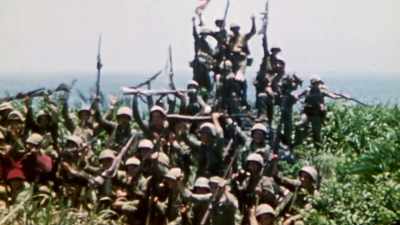And there wasn't
anything easy about any of it. - The Pacific War in Color