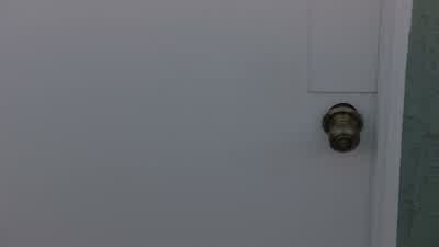 And there's a broken doorknob. - NCIS