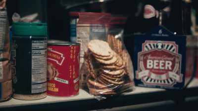 And there's a light on
 in the pantry. - Phrogging: Hider in My House