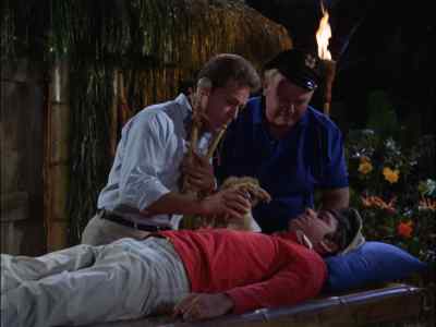 AND THERE'S
HARDLY ANY HEARTBEAT. - Gilligan's Island