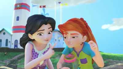 And where there's Joey,
there's-- - LEGO Friends: Girls on a Mission