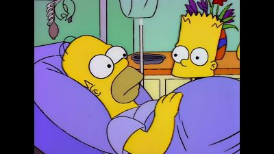 And there's one
Itchy and Scratchy cartoon - The Simpsons