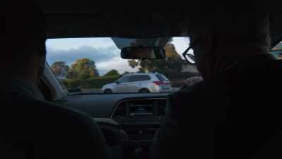 And there's another red car, David,
just came up behind. - The Plains