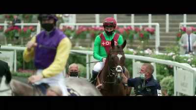 And there's William
Buick on board Spanish Mission, - Horsepower