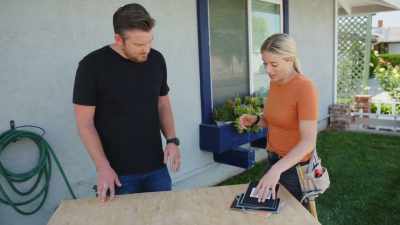 And these are actually not tile. - Help! I Wrecked My House