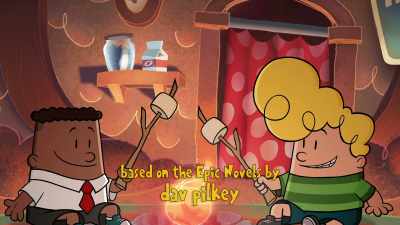 And these roasted marshmallows
are gonna taste-- - The Epic Tales of Captain Underpants