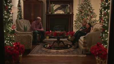 And they had a code to the
house, so they just came - A Christmas Open House