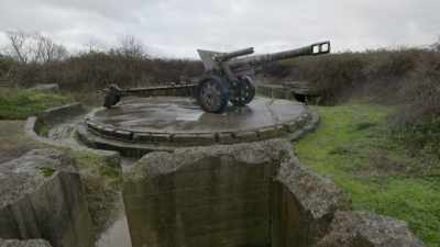 And they were beaten
back by gunfire, - Secret Nazi Ruins