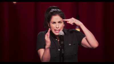 And when they exit that scene,
like, in our minds we see the whole room - Sarah Silverman: A Speck of Dust