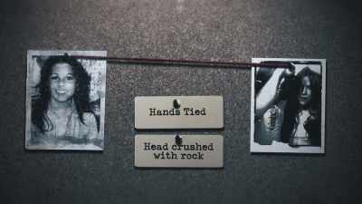 And they had smashed her
in the face with a rock - Fall River