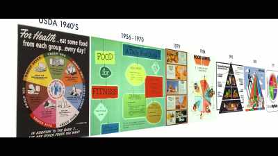 - And when they, the 
USDA, makes a pyramid - What the Health