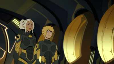 And when they're close enough, - Deathstroke: Knights & Dragons - The Movie