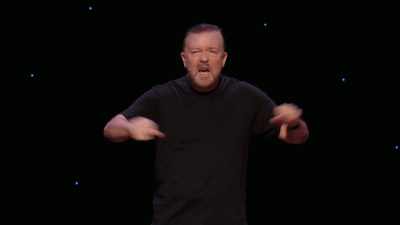 And if they're successful,
they come back to the present, - Ricky Gervais: SuperNature