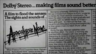 And as things have evolved
over the next 30, 40 years, - Making Waves: The Art of Cinematic Sound