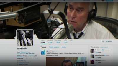 And to think that the guy who calls out
people on Twitter like Roger does, - Get Me Roger Stone