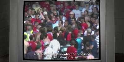 And this-this was in a week
where he'd described the fans - Welcome to Wrexham