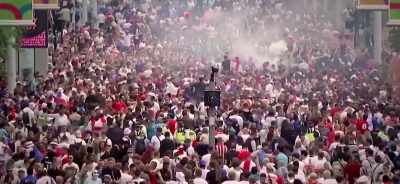 And those people on Wembley Way
without tickets know - The Final: Attack on Wembley