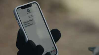 And those
text messages you sent - Trapped in the Rocky Mountains