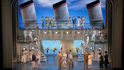 And though I'm not a great romancer
I know that you're bound to answer - Anything Goes