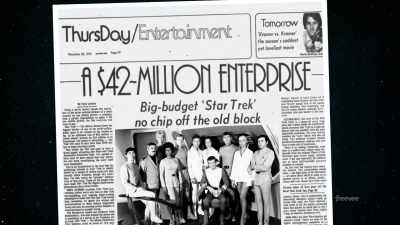 And even though - The Center Seat: 55 Years of Star Trek