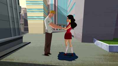 And even though she was a
woman of wealth and class, - Justice League Action