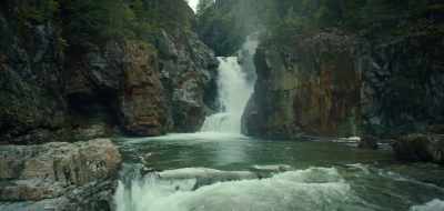And through that waterfall, a sanctuary. - See