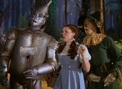 Lions and tigers and bears - The Wizard of Oz
