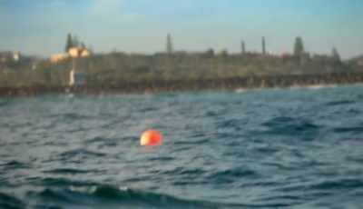 And this time, the
buoys don't seem to be just - Shark Beach With Chris Hemsworth