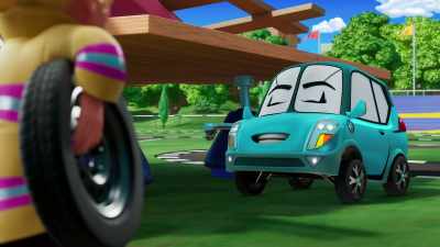 And this tiny regular car - Firebuds