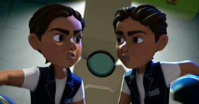 -And together, we're...
-[all] Team Red! - Spy Kids: Mission Critical