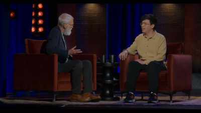 And tonight, I believe,
your first time performing... - That’s My Time with David Letterman
