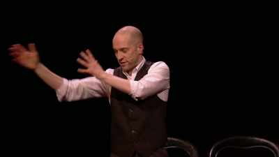 And tonight, she put it in bag number
three. Remember that? The Holy Trinity. - Derren Brown: Miracle