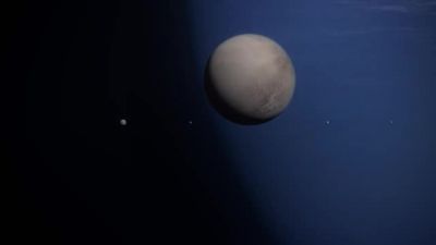 And trapped
in its unusual orbit. - Nova