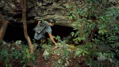 And it turns out that many are
connected deep underground. - Lost Treasures of the Maya