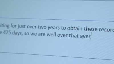 And two and a half years
and we have nothing. - The Keepers