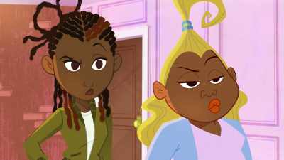 And you two left feet, no rhythm,
don't let the lumpy stuff spoil it. - The Proud Family: Louder and Prouder