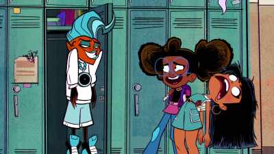 And, uh, Casey
was saying how much - Marvel's Moon Girl and Devil Dinosaur