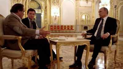 And, uh... (exhales)
so there must be
some progress I would think? - The Putin Interviews