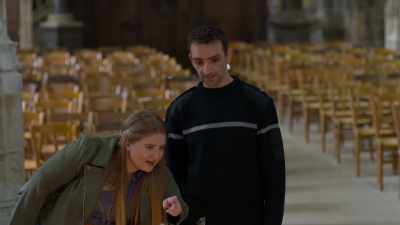 And, uh, that guy in the
back over there, that's-- - Joyeux Noel