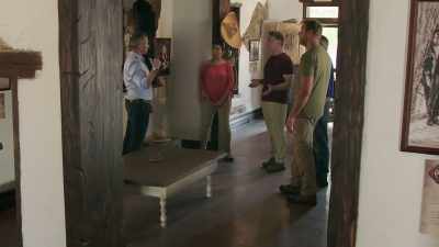 And, uh, he had
some horse stables right - Beyond Oak Island
