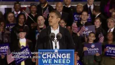 And, uh, you know,
when we started 21 months ago, - Obama: In Pursuit of a More Perfect Union