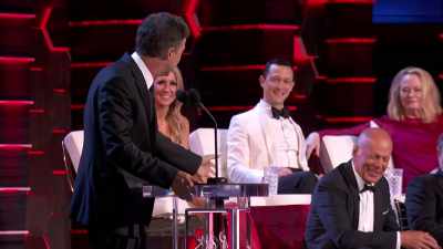 And, uh, men and women
are both comfortable with it. - Comedy Central Roast of Bruce Willis